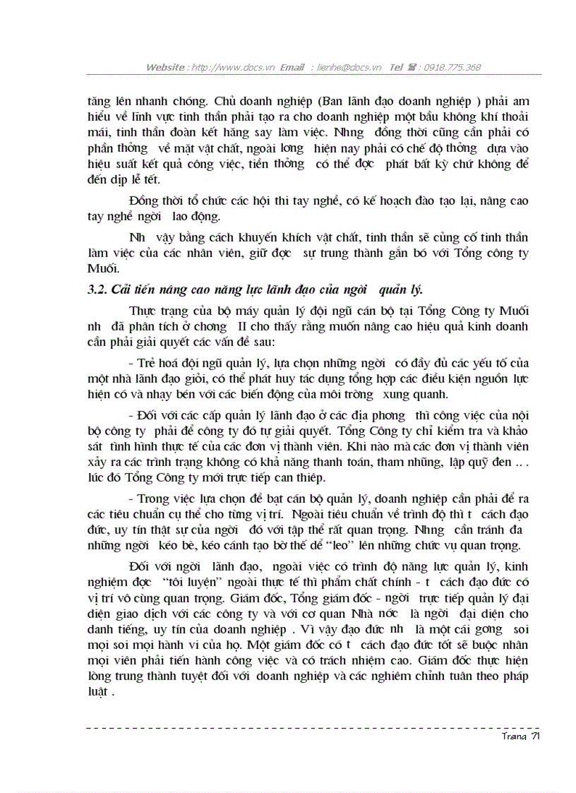 image for page 1số biện pháp góp phần nâng cao hiệu quả kinh doanh muối ở Tổng C ty Muối VN