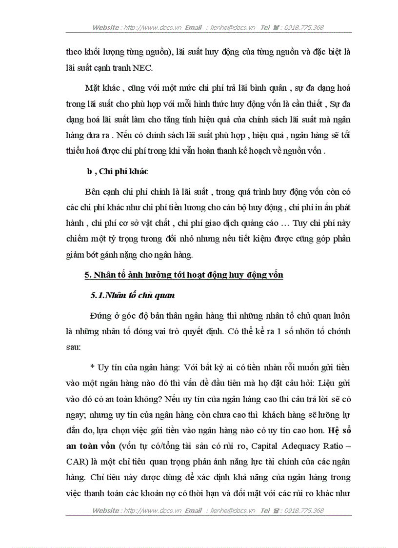 image for page Giải pháp nâng cao hiệu quả huy động vốn tại ngân hàng thương mại cổ phần Đông Nam Á