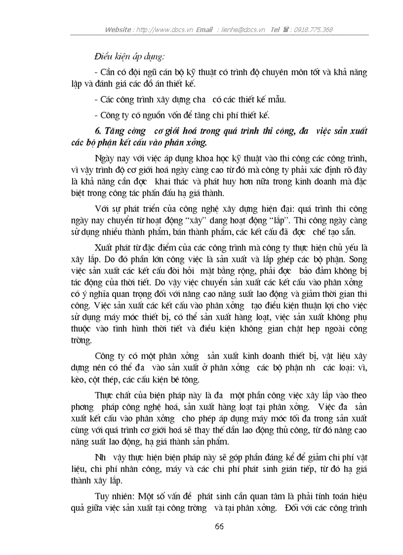 image for page Các giải pháp cơ bản góp phần hạ giá thành xây dựng công trình xây dựng ở Công ty xây dựng và phát triển nhà Hai Bà Trưng