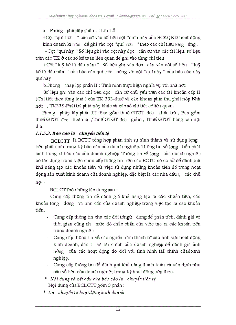 image for page Hoàn thiện công tác phân tích báo cáo tài chính tại Nhà máy Thiết bị Bưu điện Hà nội