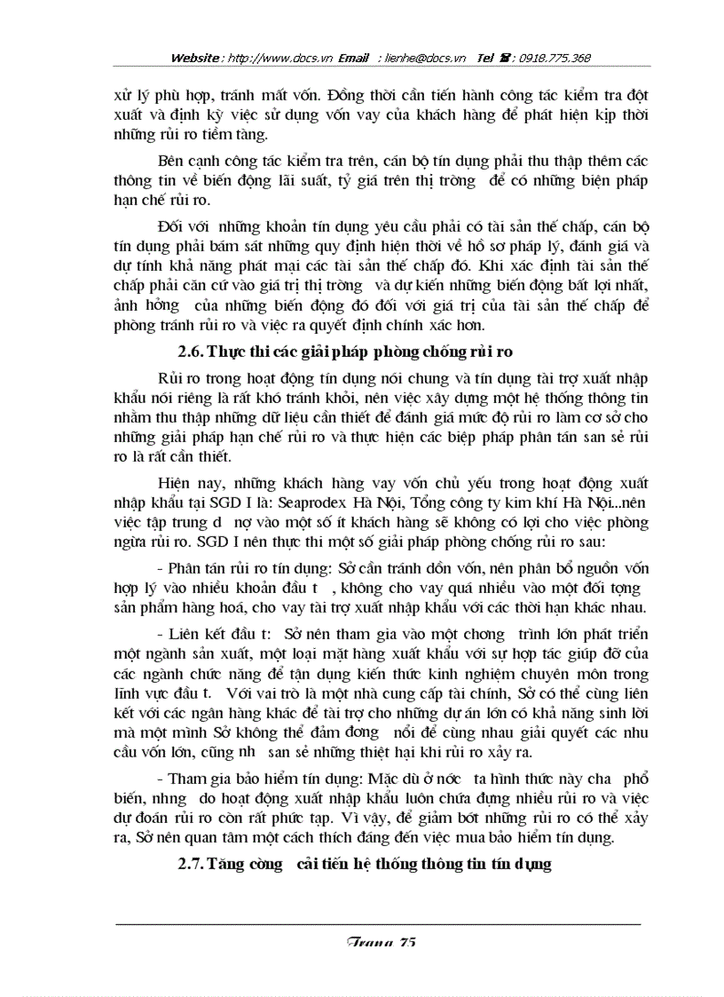 image for page 1số giải pháp mở rộng hoạt động tín dụng tài trợ XNK tại SGD 1 ngânhàng NHNo PTNT AgriBank VN