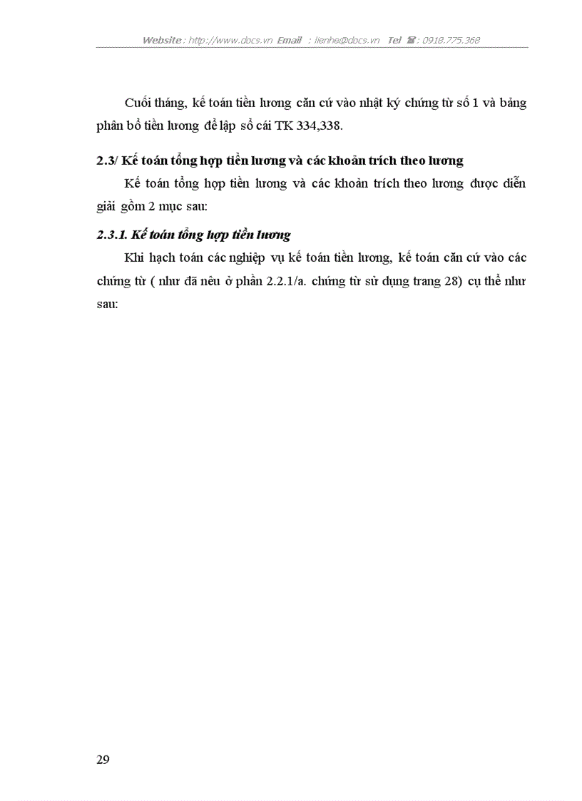 image for page Kế toán tiền lương các khoản trích theo lương tại C ty CP may Thăng Long