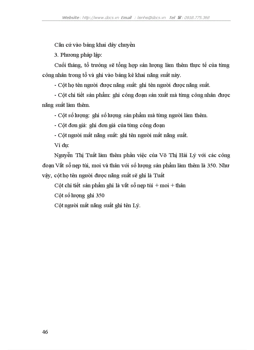 image for page Kế toán tiền lương các khoản trích theo lương tại C ty CP may Thăng Long