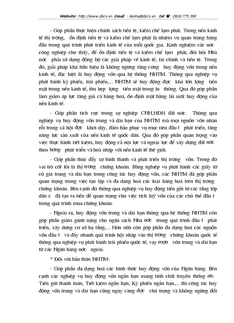 image for page 1số giải pháp nhằm mở rộng huy động vốn trung dài hạn tại ngânhàng NHĐT PT BIDV NT VN