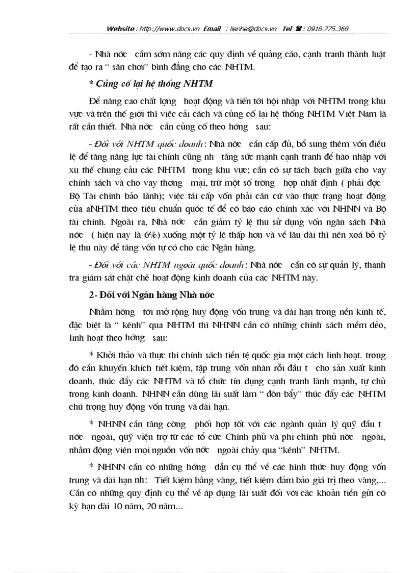 image for page 1số giải pháp nhằm mở rộng huy động vốn trung dài hạn tại ngânhàng NHĐT PT BIDV NT VN