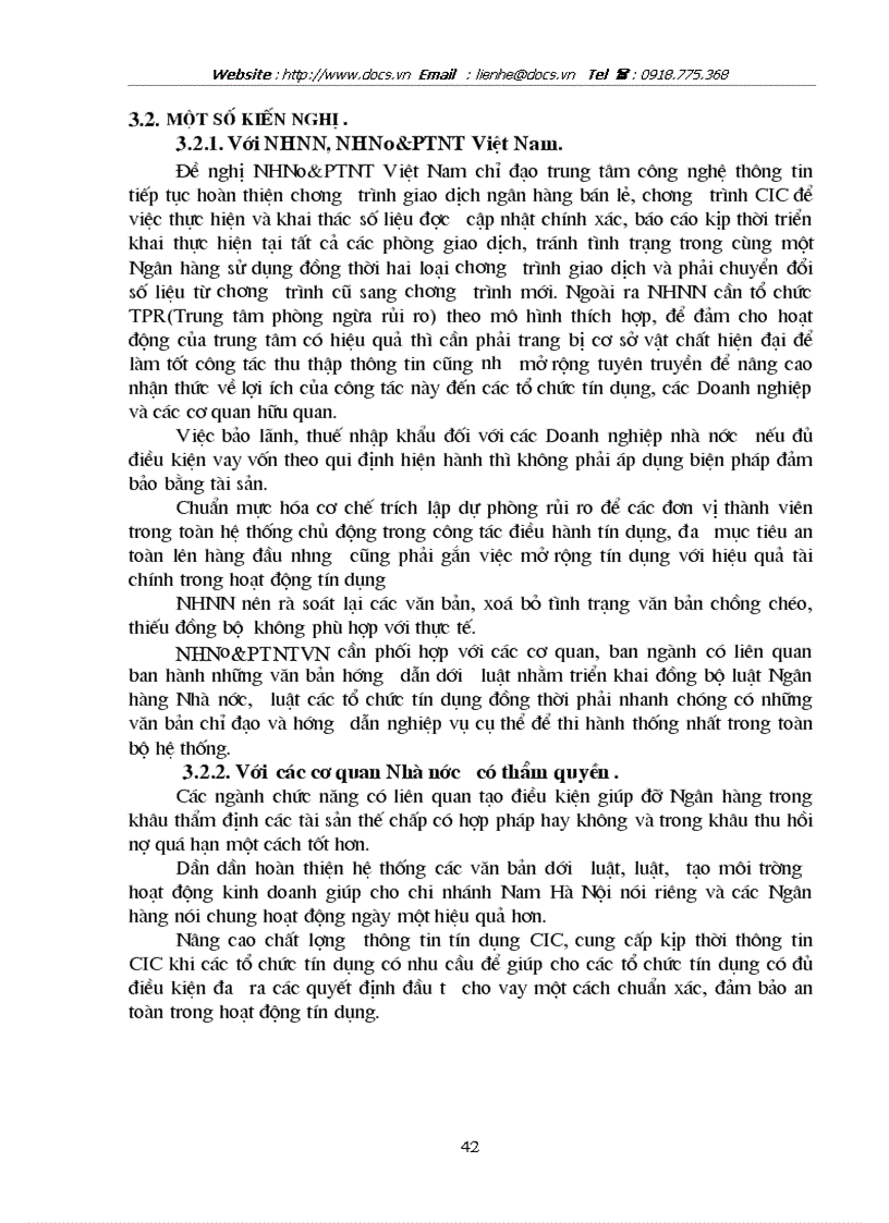 image for page Giải pháp nâng cao chất lượng tín dụng tại Chi nhánh ngânhàng NHNo PTNT AgriBank Nam Hà Nội