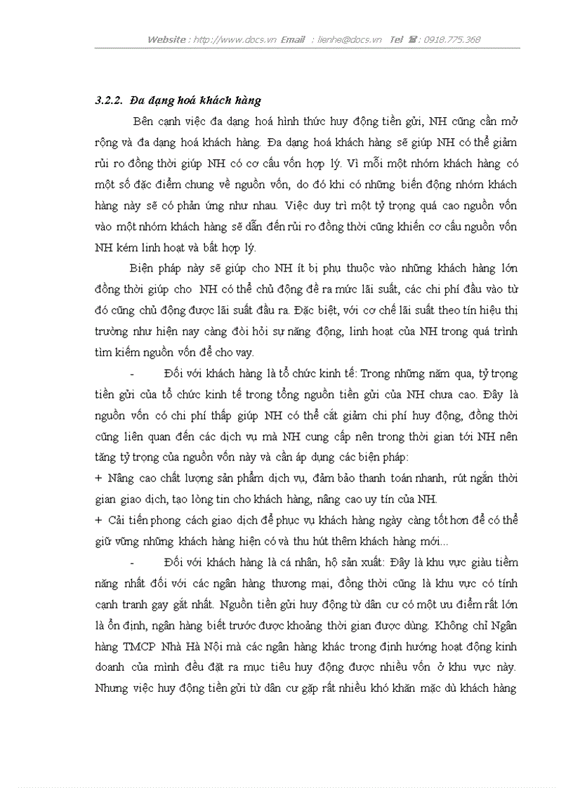 image for page Tăng cường huy động tiền gửi khách hàng của Ngân hàng TMCP Nhà Hà Nội