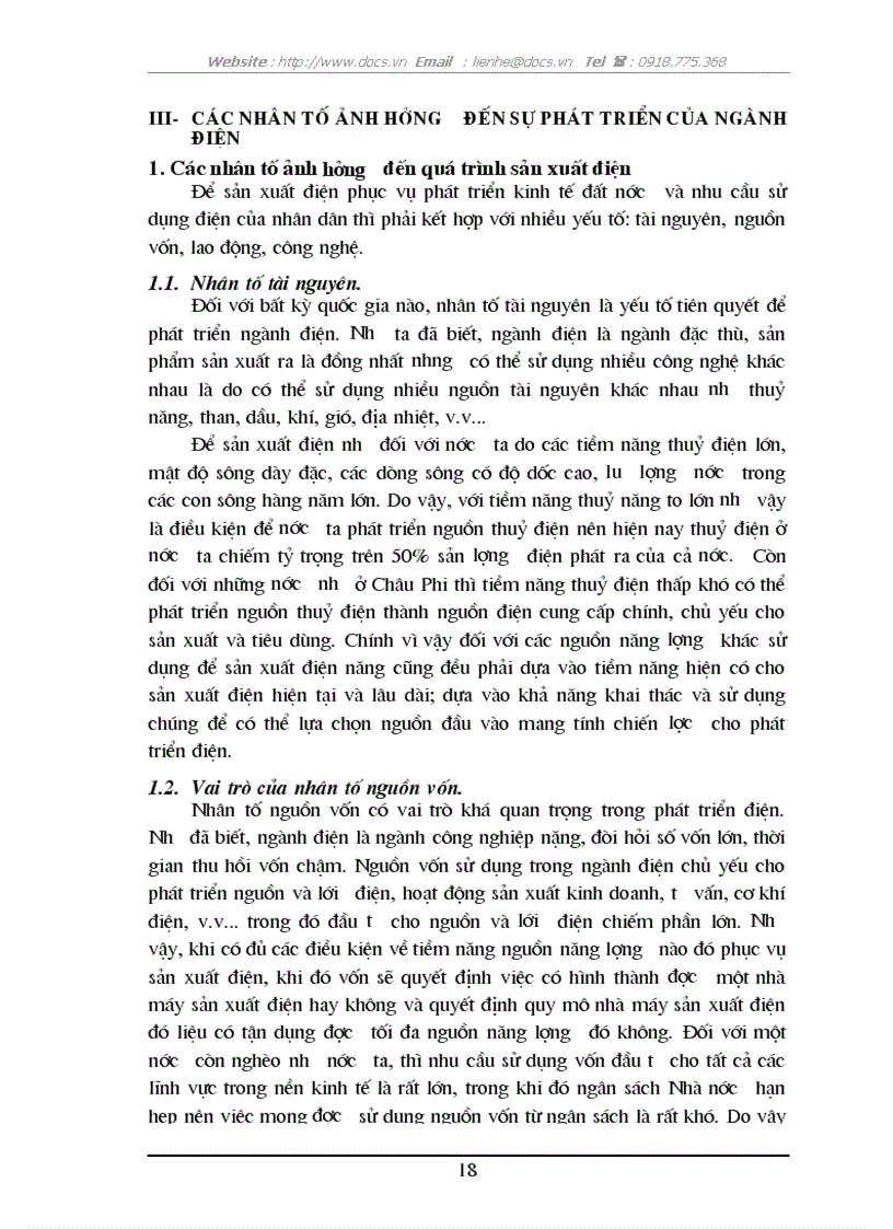 image for page Một số giải pháp thực hiện chiến lược phát triển ngành Điện lực giai đoạn 2001 2010