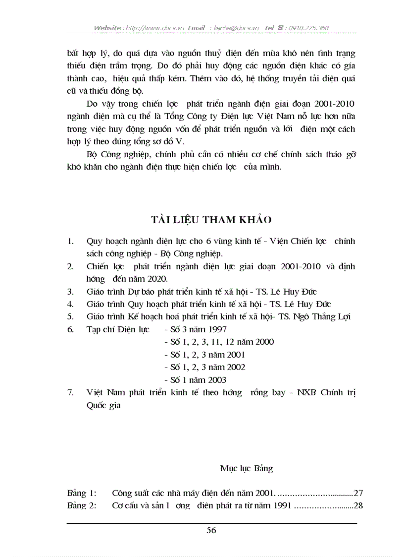 image for page Một số giải pháp thực hiện chiến lược phát triển ngành Điện lực giai đoạn 2001 2010