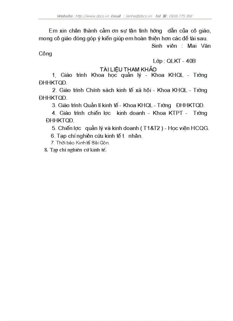 image for page Quản lý chiến lược trong các doanh nghiệp vừa và nhỏ ở Việt Nam hiện nay