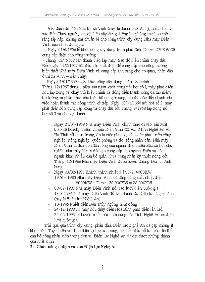 image for page Báo cáo thực tập tổng hợp tại Điện lực Nghệ An