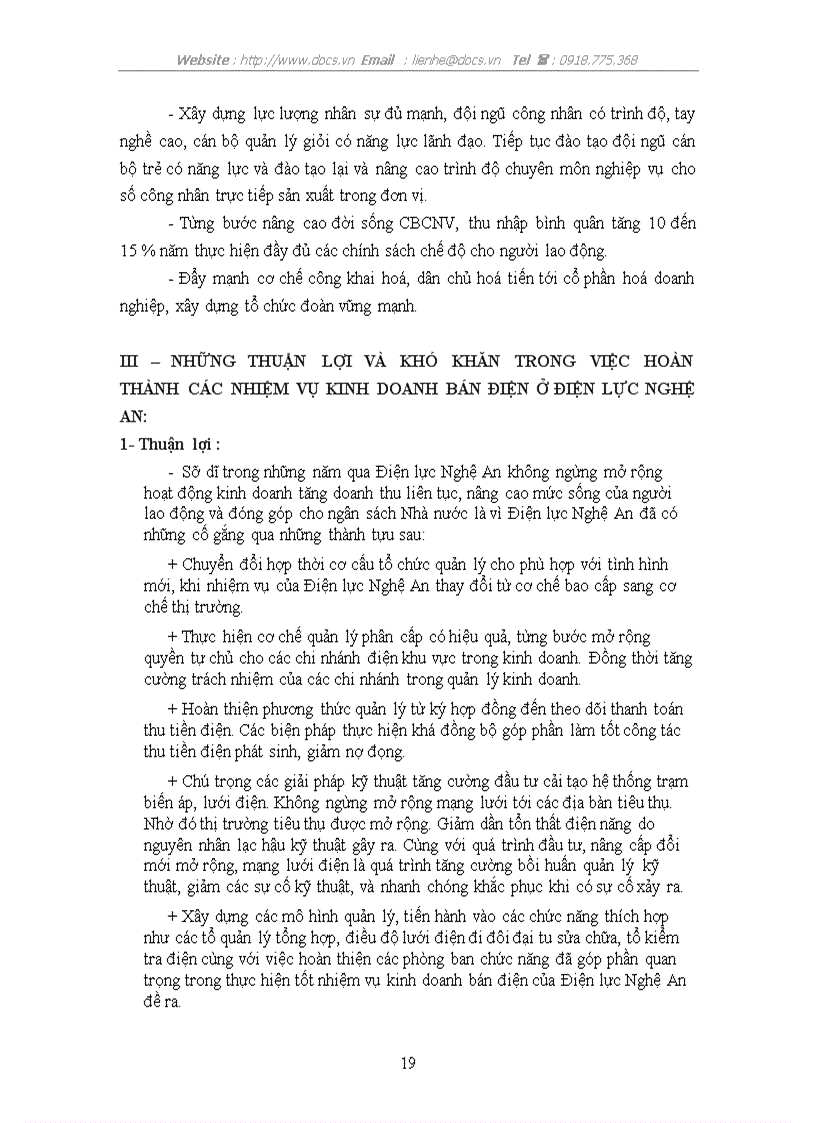 image for page Báo cáo thực tập tổng hợp tại Điện lực Nghệ An