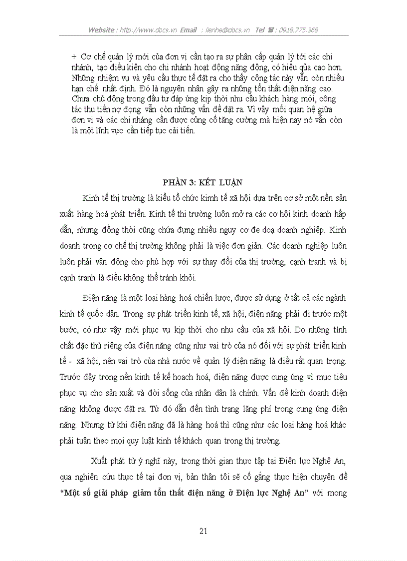 image for page Báo cáo thực tập tổng hợp tại Điện lực Nghệ An