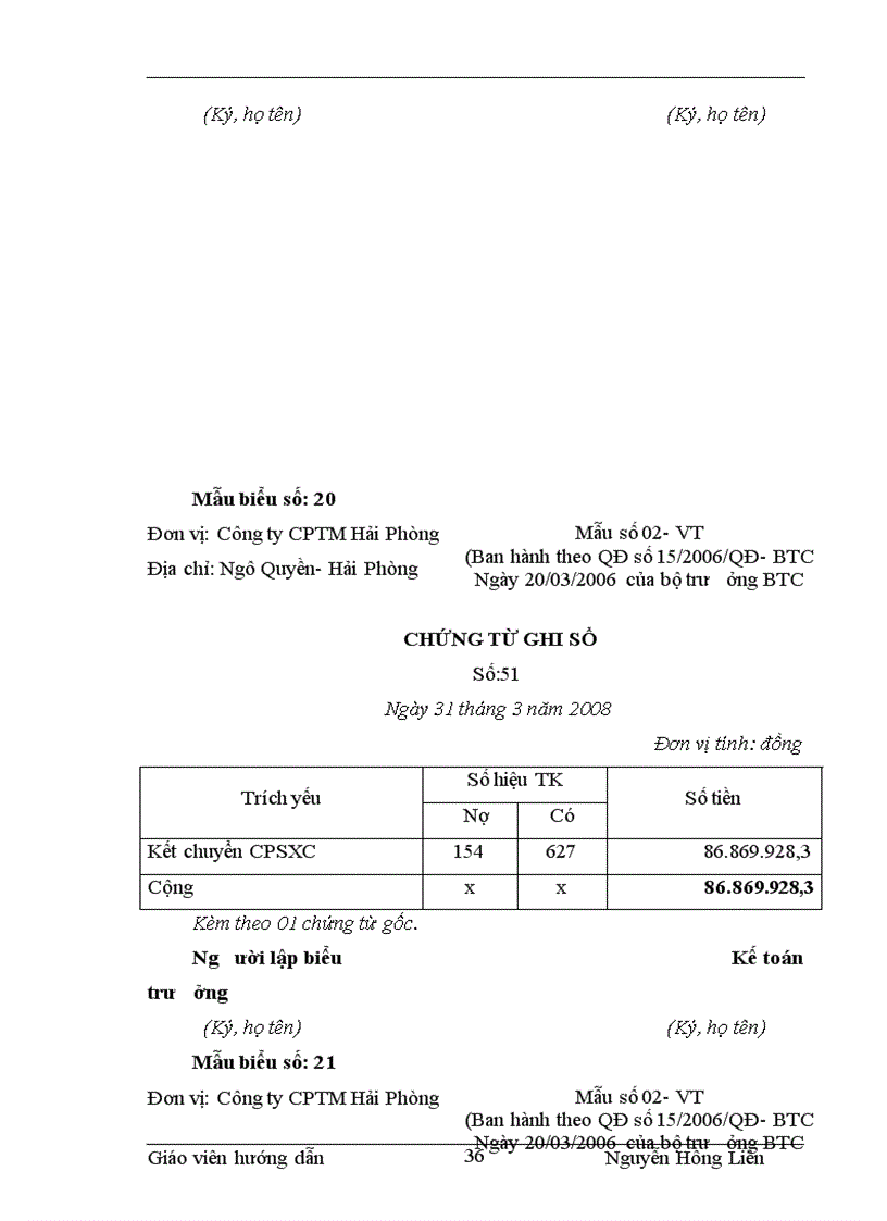 image for page Thực trạng tổ chức công tác kế toán tại C ty CP Thương Mại Hải Phòng lt kiến tập gt