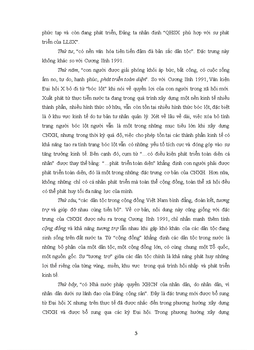image for page Cương lĩnh Xây dựng đất nước trong thời kỳ quá độ lên CNXH năm 1991 đã được Đại hội Đảng toàn quốc khoá X năm 2006 lt đảng gt