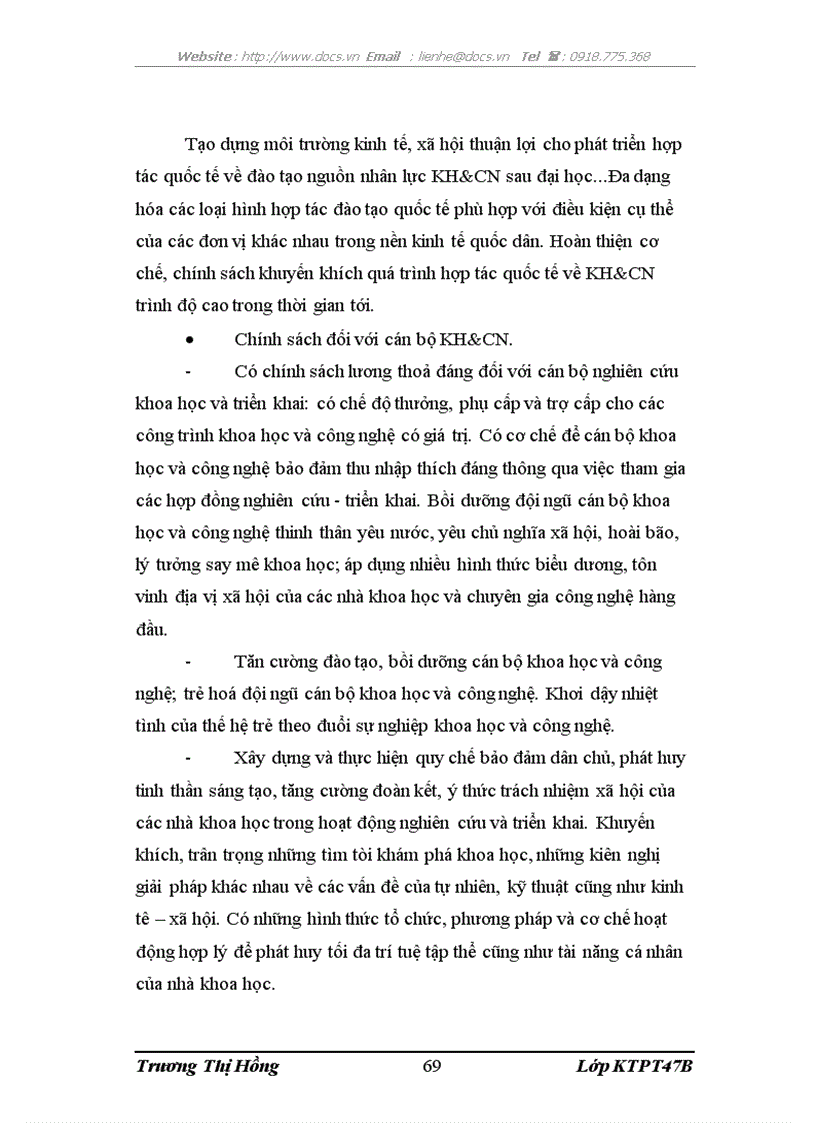 image for page Giải pháp phát triển khoa học công nghệ nhằm duy trì tốc độ tăng trưởng kinh tế Việt Nam trong bối cảnh suy thoái kinh tế toàn cầu