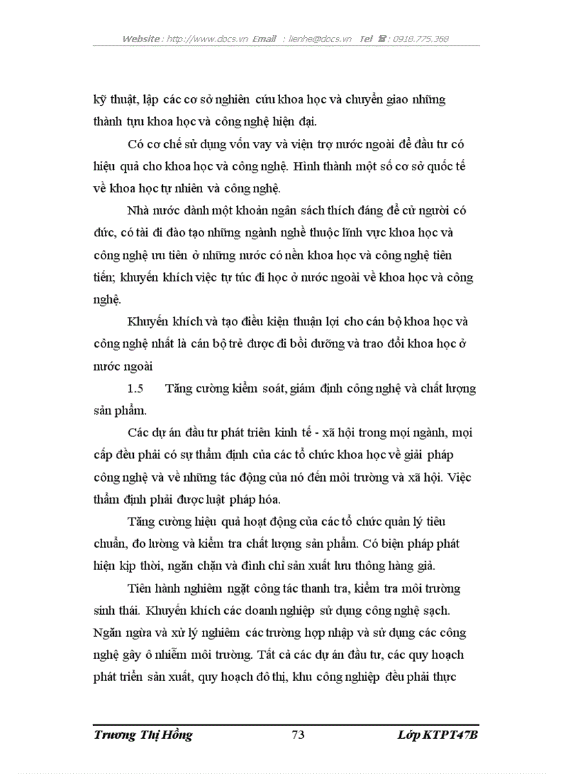 image for page Giải pháp phát triển khoa học công nghệ nhằm duy trì tốc độ tăng trưởng kinh tế Việt Nam trong bối cảnh suy thoái kinh tế toàn cầu