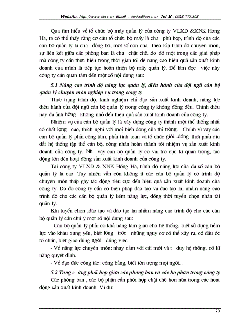 image for page Đầu tư nâng cao hiệu quả sản xuất kinh doanh ở công ty VLXD XNK Hồng Hà