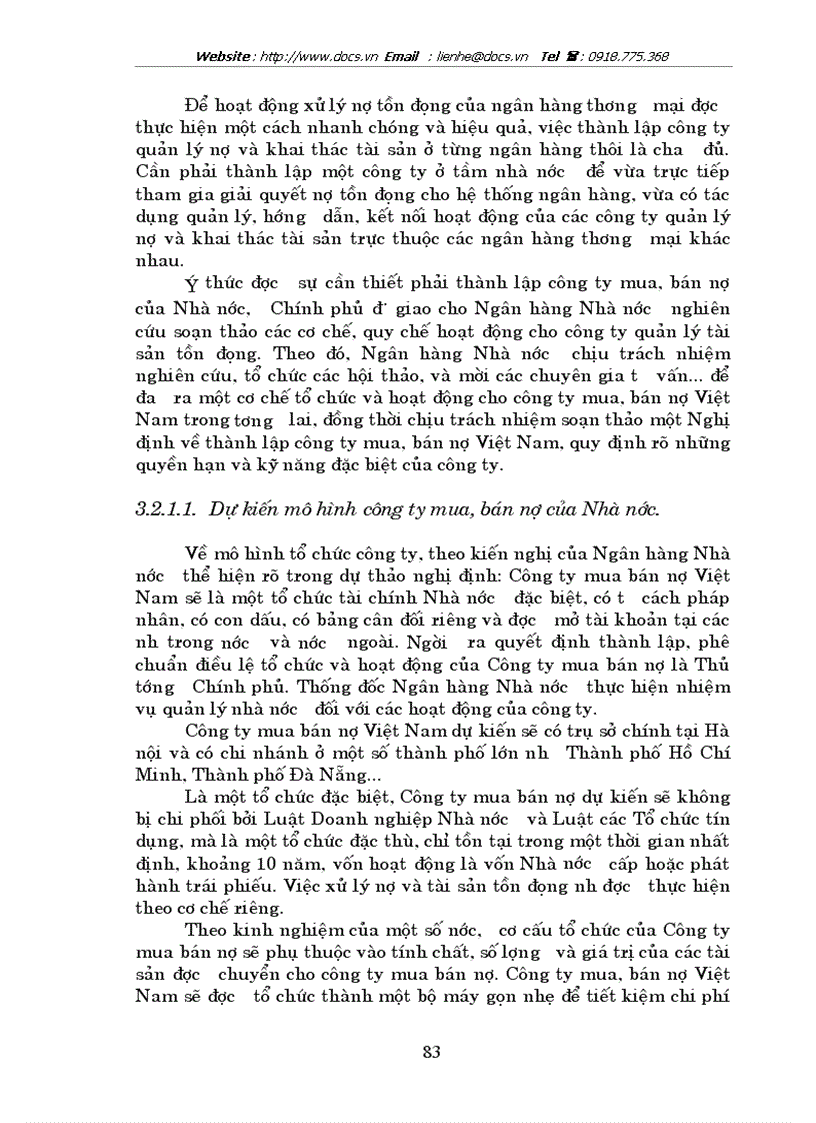 image for page Thực trạng hoạt động của C ty quản lý nợ khai thác tài sản ngânhàng NHNo PTNT AgriBank VN