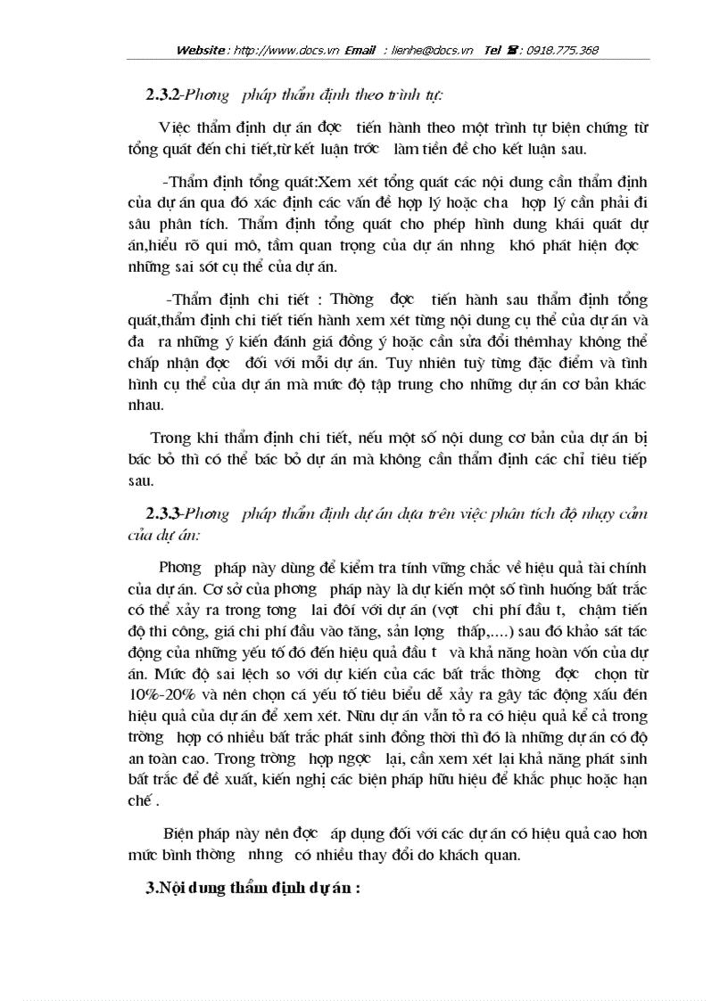 image for page Thẩm định dự án khía cạnh tài chính dự án đầu tư tại SGD ngânhàng NHĐT PT BIDV VN