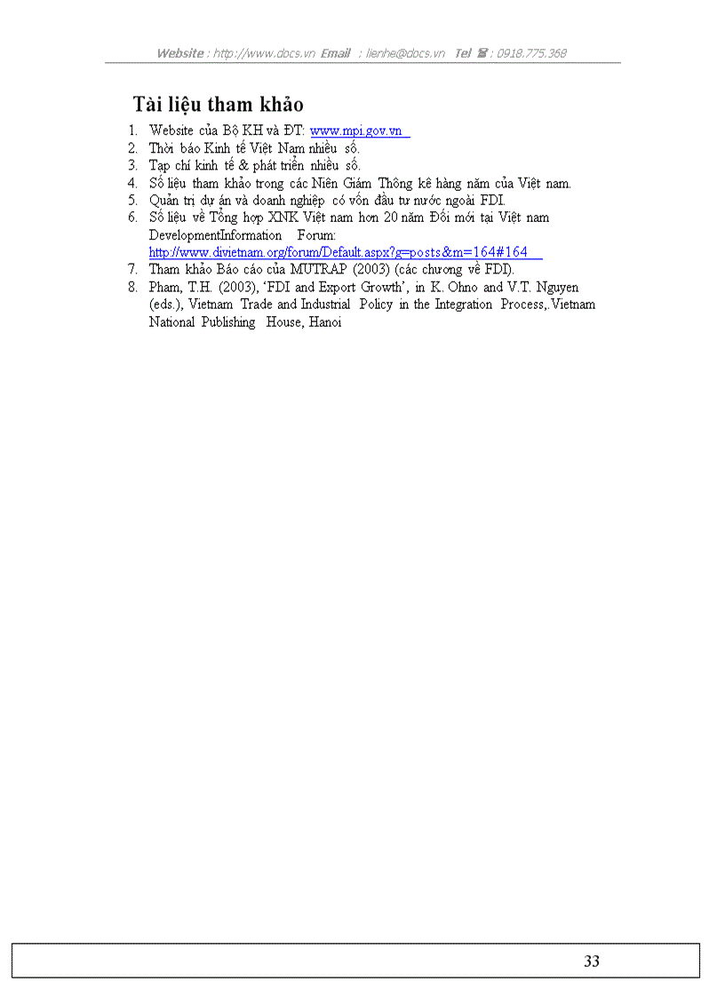 image for page Thực trạng thu hút sử dụng FDI từ 1988 2008 của Việt Nam