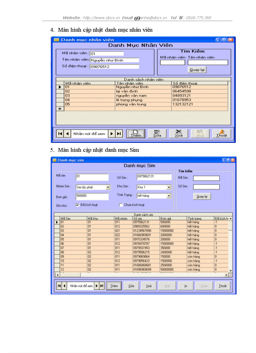 image for page Xây dựng phần mềm quản lý Bán hàng tại C ty TNHH Thương mại Dịch vụ Thuỷ Linh
