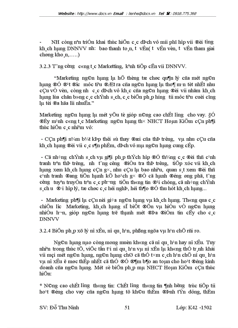 image for page Nâng cao hiệu quả hoạt động cho vay đối với doanh nghiệp vừa và nhỏ tại chi nhánh NHCT Hoàn Kiếm Thực trạng và giải pháp