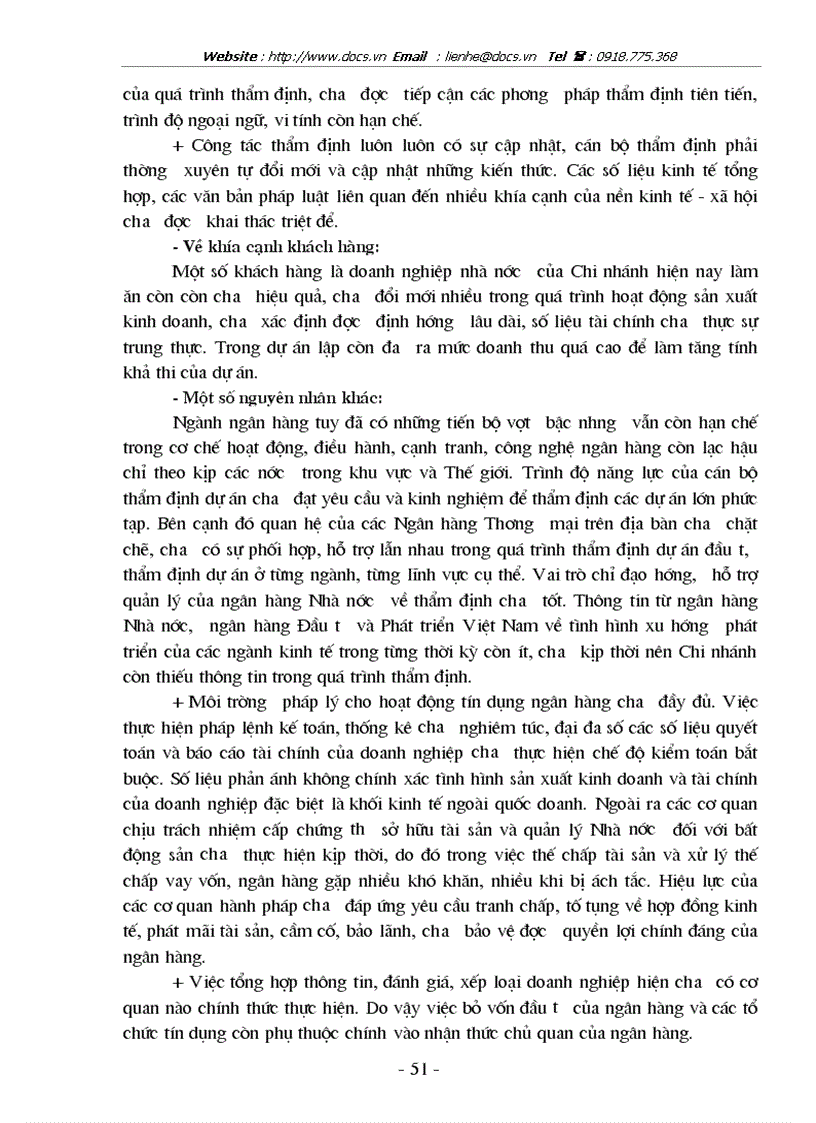 image for page Nâng cao chất lượng thẩm định dự án đầu tư tín dụng trung dài hạn tại Chi nhánh ngânhàng NHĐT PT BIDV Quảng Ninh