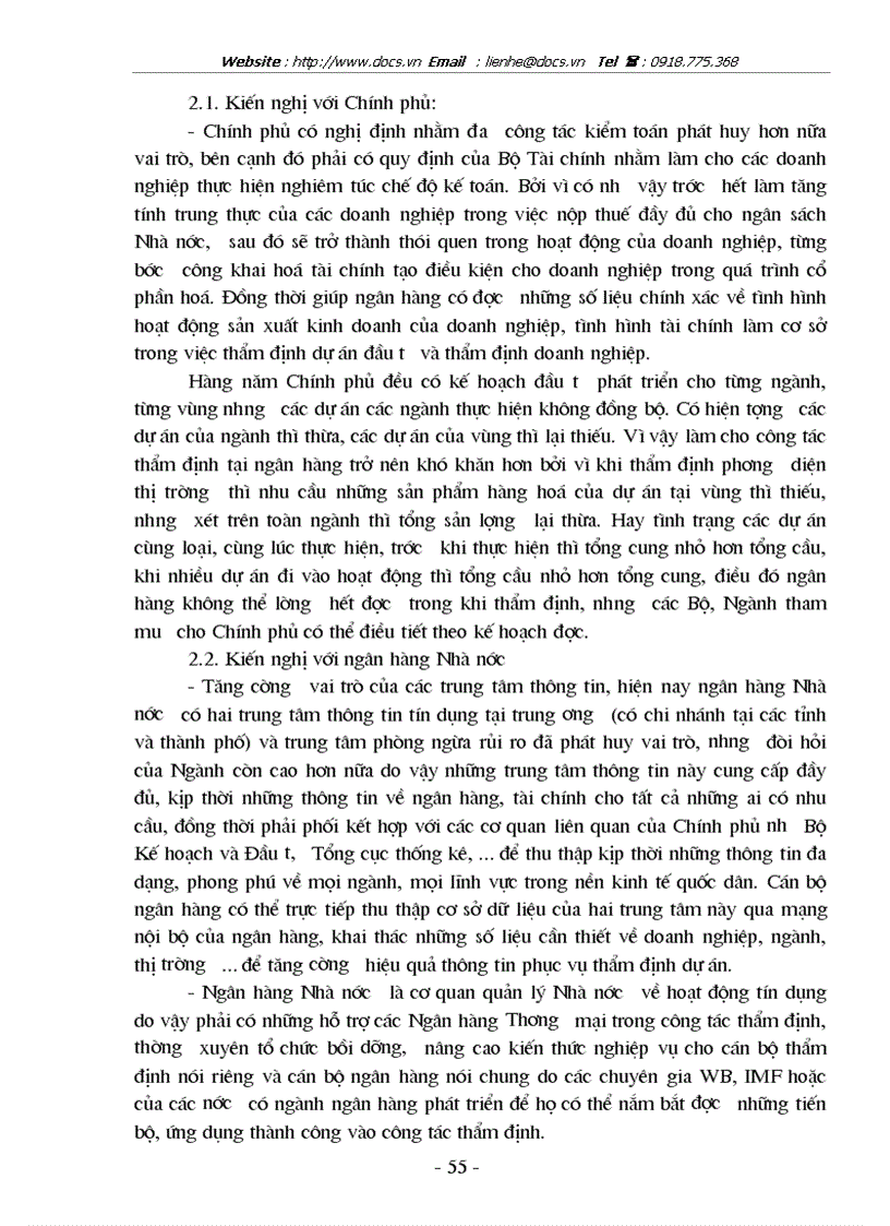 image for page Nâng cao chất lượng thẩm định dự án đầu tư tín dụng trung dài hạn tại Chi nhánh ngânhàng NHĐT PT BIDV Quảng Ninh