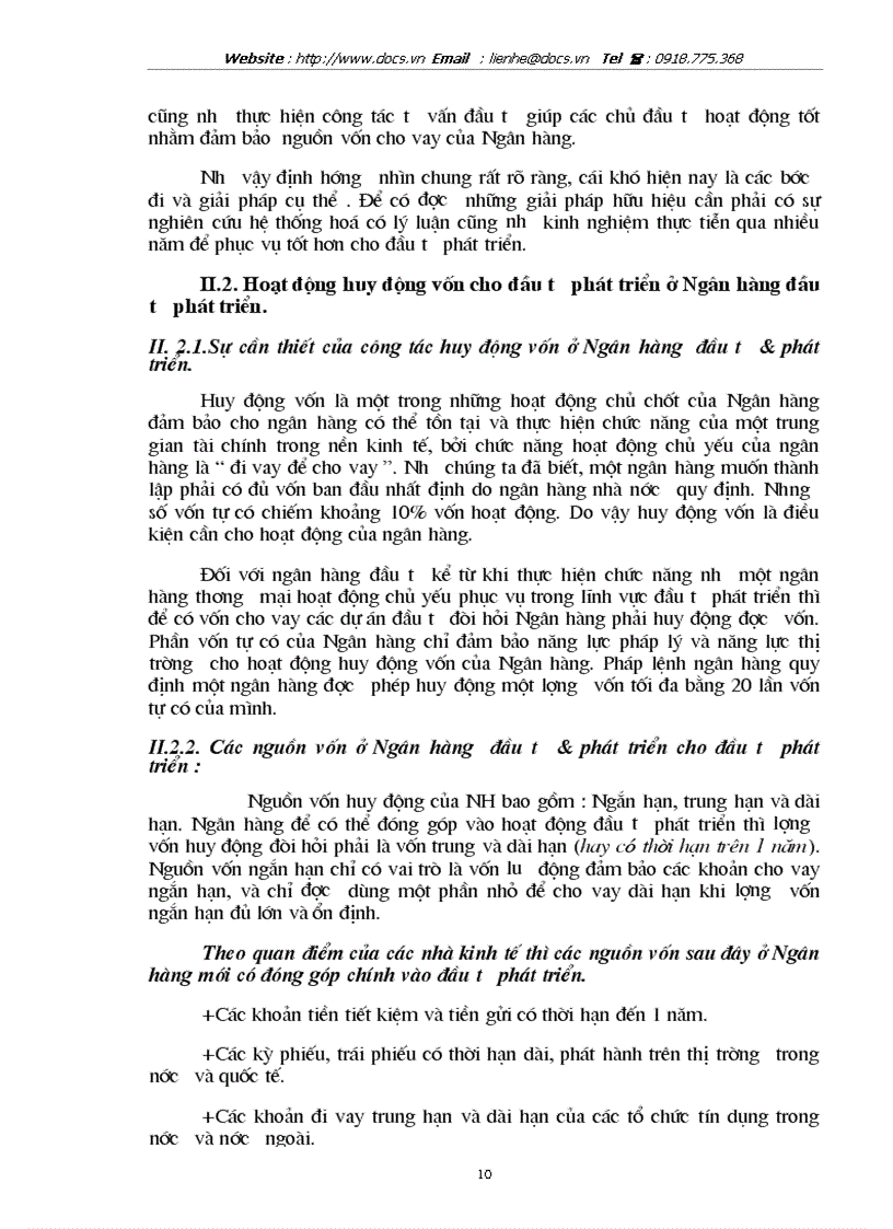 image for page 1số giải pháp nhằm tăng cường khả năng huy động vốn sử dụng vốn cho đầu tư phát triển tại ngânhàng NHĐT PT BIDV Hà Tây