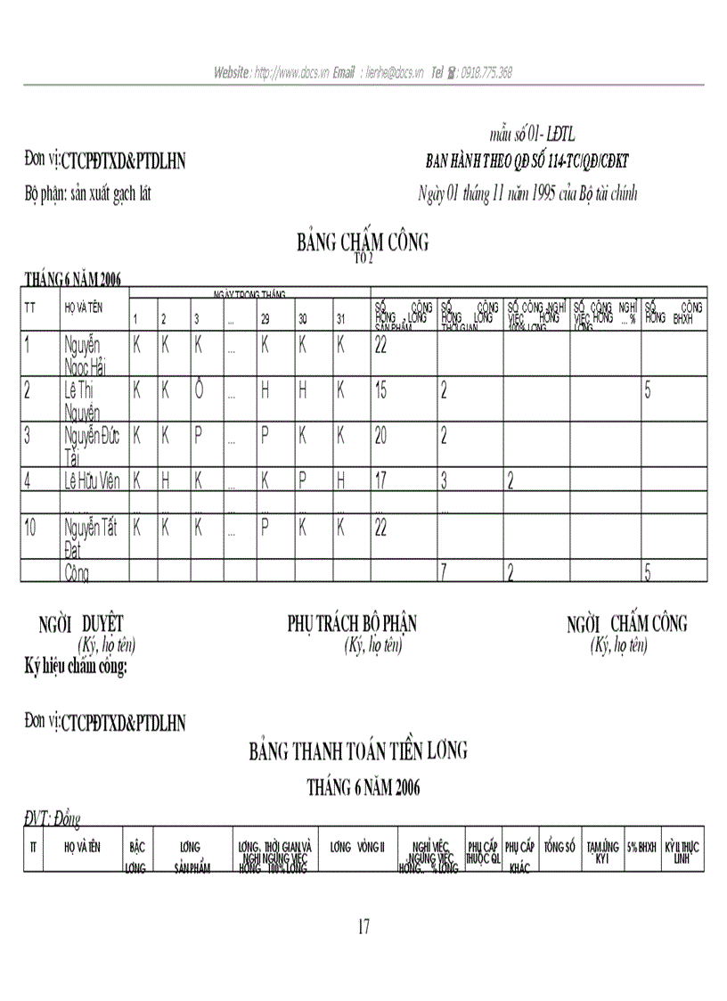 image for page Hoàn thiện kế toán tiền lương và các khoản trích theo lương tại Công ty cổ phần đầu tư xây dựng và phát triển du lịch Hà Nội