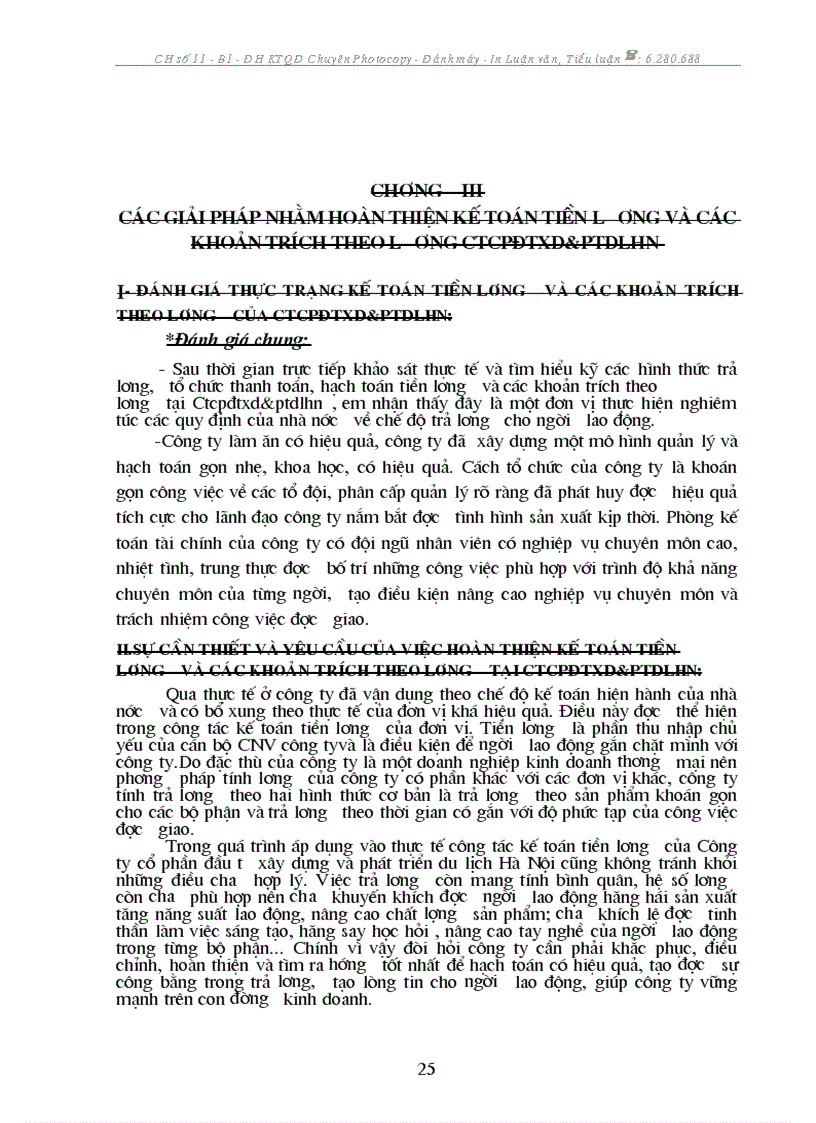 image for page Hoàn thiện kế toán tiền lương và các khoản trích theo lương tại Công ty cổ phần đầu tư xây dựng và phát triển du lịch Hà Nội