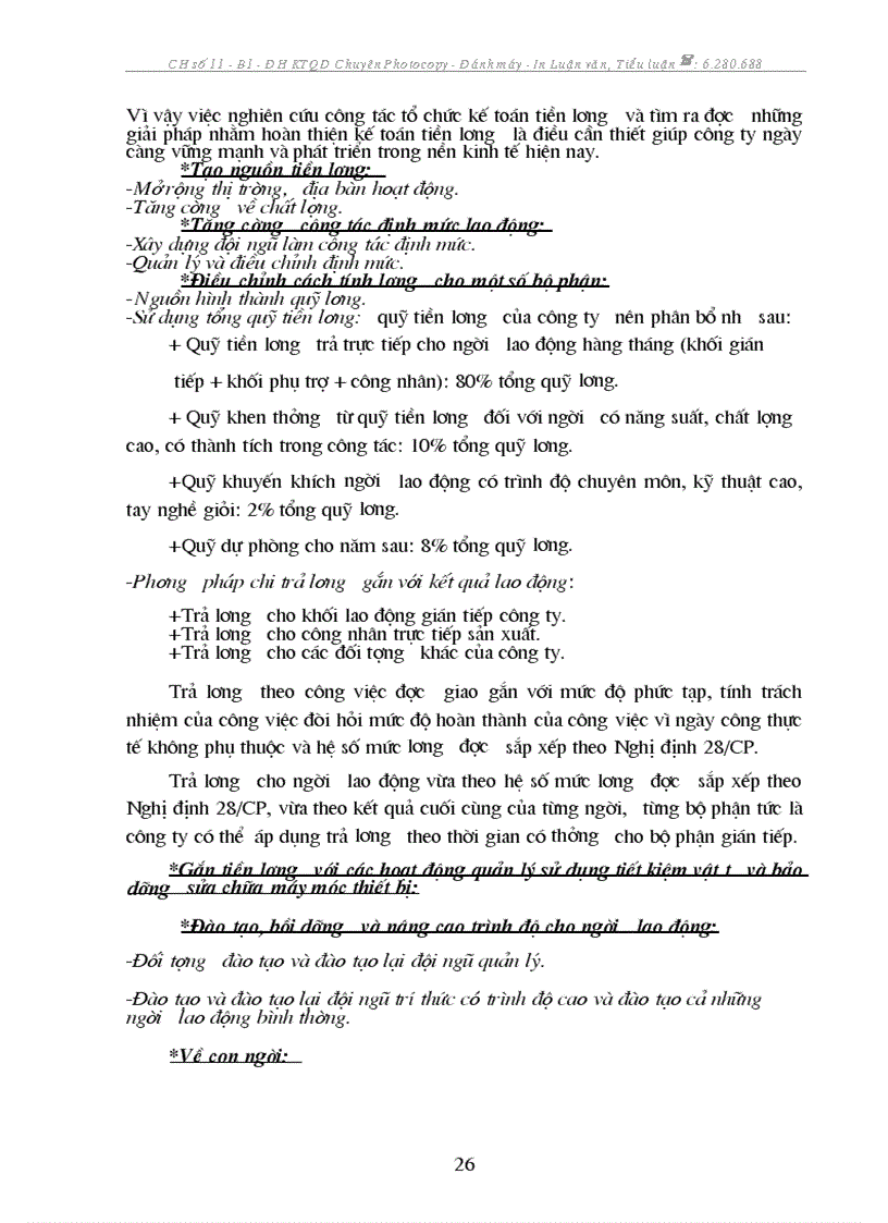 image for page Hoàn thiện kế toán tiền lương và các khoản trích theo lương tại Công ty cổ phần đầu tư xây dựng và phát triển du lịch Hà Nội