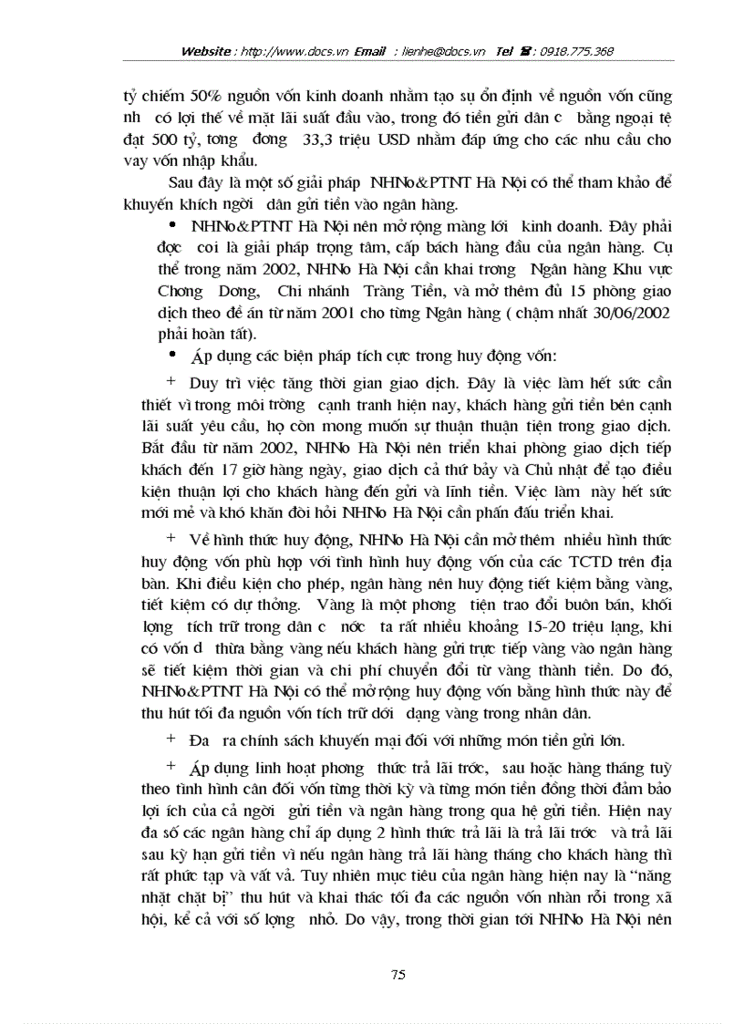 image for page Giải pháp tăng cường công tác huy động vốn tại ngânhàng NHNo PTNT AgriBank Hà Nội