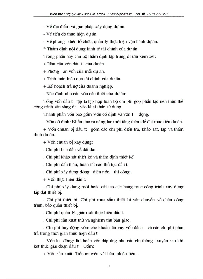 image for page Thực trạng giải pháp nâng cao chất lượng thẩm định tài chính dự án tại ngânhàng NHTMCP Ngoại Thương VietcomBank VN