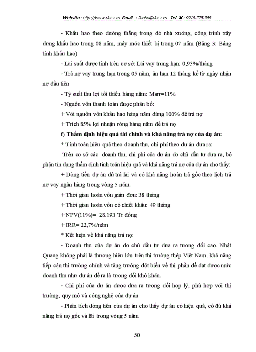 image for page Nâng cao chất lượng thẩm định tài chính dự án trong hoạt động cho vay trung dài hạn tại ngânhàng NHTMCP Hàng Hải MSB chi nhánh Hà Nội