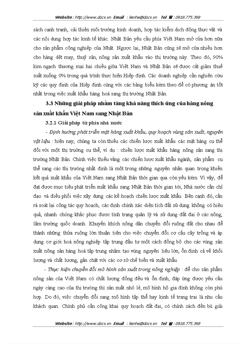 image for page Các biện pháp hạn chế nhập khẩu của Nhật Bản và giải pháp thích ứng của hàng nông sản Việt Nam