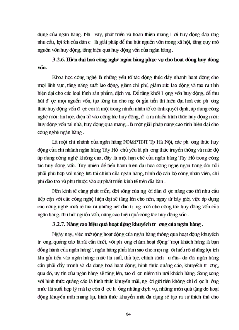 image for page 1số giải pháp kiến nghị nhằm nâng cao hiệu quả huy động vốn tại ngânhàng NHNo PTNT AgriBank Tây Hồ