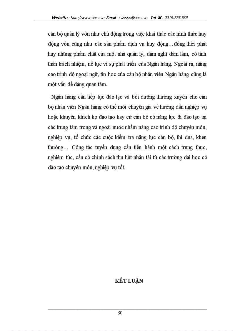 image for page Tăng cường công tác quản lý vốn tại ngânhàng NHTMCP Quân Đội MB