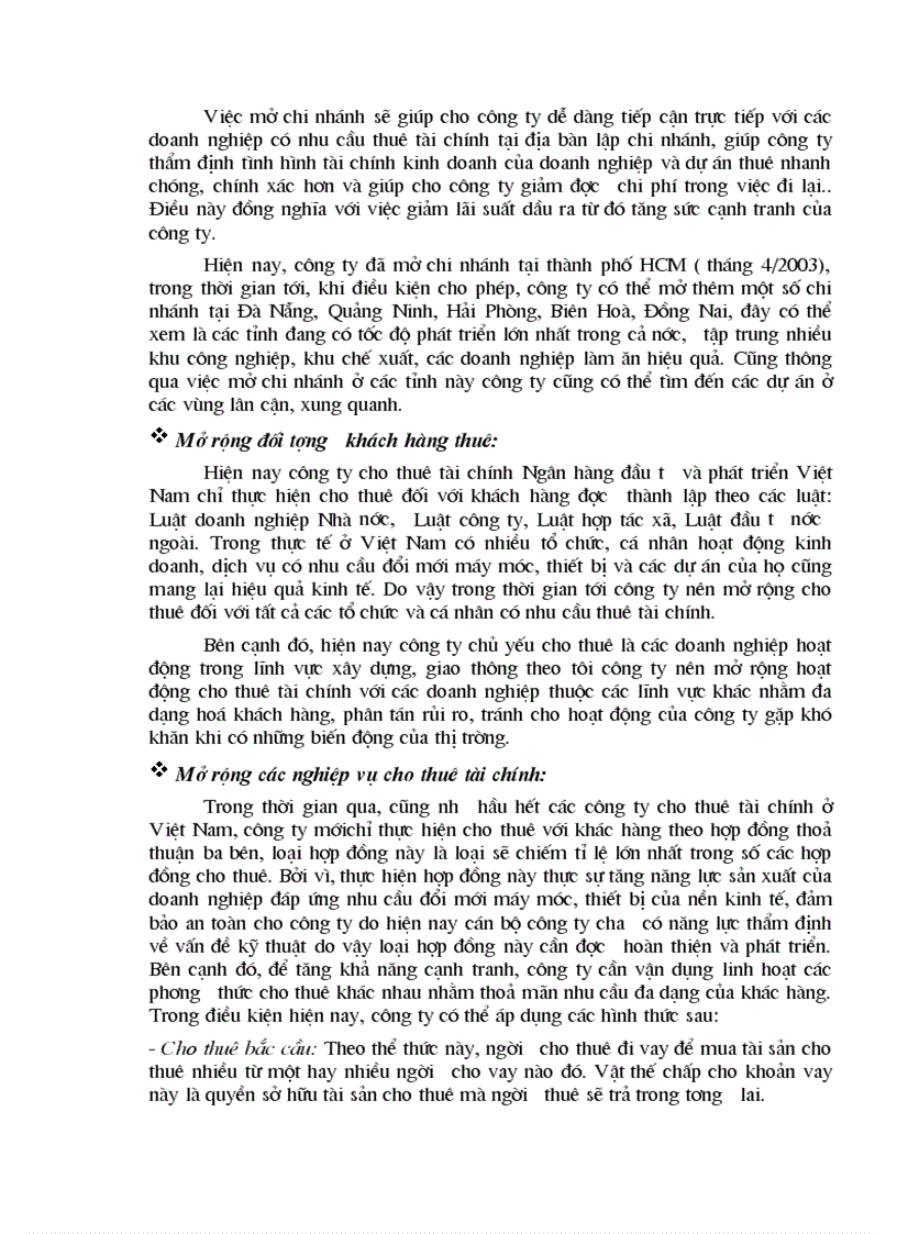 image for page Giải pháp hoàn thiện phát triển hoạt động cho thuê tài chính tại C ty cho thuê tài chính ngânhàng NHĐT PT BIDV VN