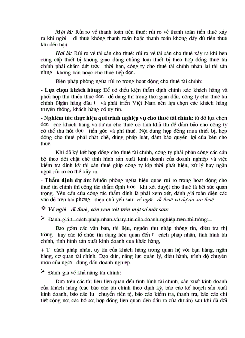 image for page Giải pháp hoàn thiện phát triển hoạt động cho thuê tài chính tại C ty cho thuê tài chính ngânhàng NHĐT PT BIDV VN