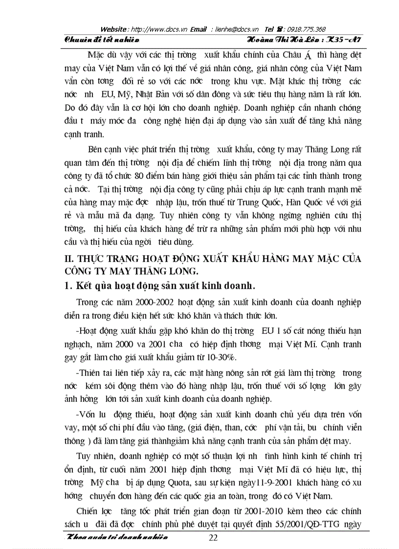 image for page Một số giải pháp nhằm thúc đẩy hoạt động xuất khẩu hàng may mặc ở công ty may Thăng Long