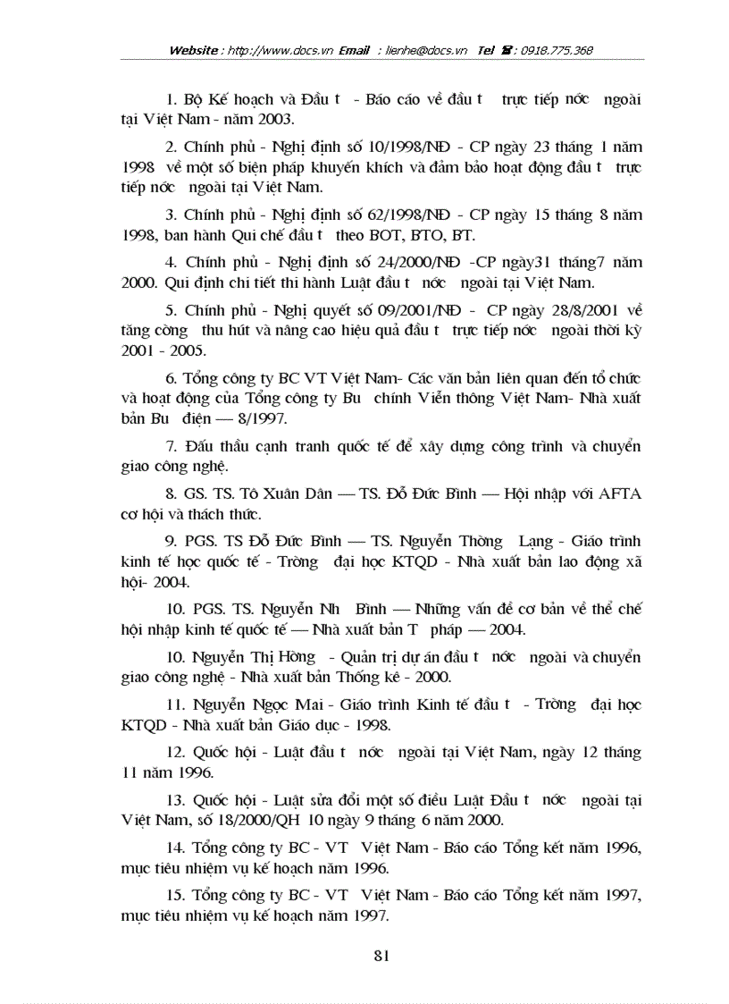image for page Tăng cường thu hút và triển khai các dự án đầu tư trực tiếp nước ngoài vào phát triển lĩnh vực viễn thông tại Tổng công ty Bưu chính Viễn thông