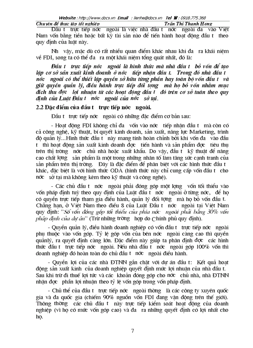 image for page Một số giải pháp chủ yếu nhằm nâng cao khả năng huy động và sử dụng có hiệu quả nguồn vốn đầu tư trực tiếp nước ngoài tại Hà Nội giai đoạn 2001 2010