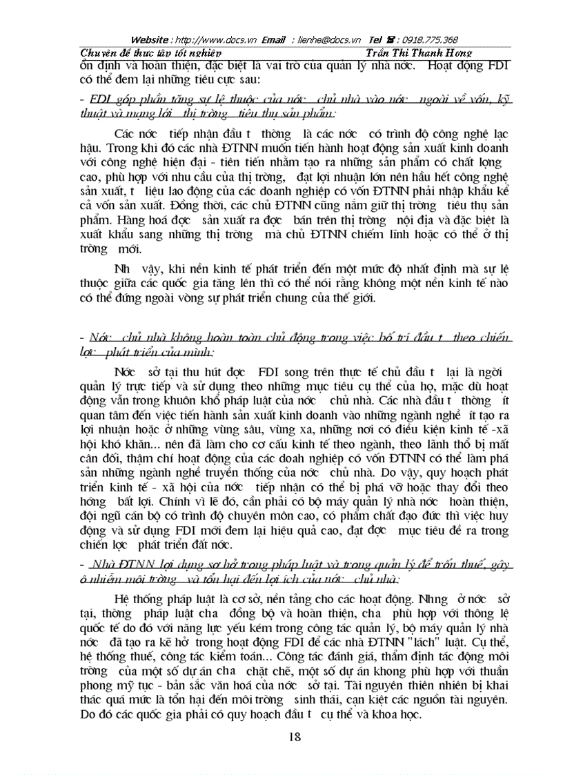 image for page Một số giải pháp chủ yếu nhằm nâng cao khả năng huy động và sử dụng có hiệu quả nguồn vốn đầu tư trực tiếp nước ngoài tại Hà Nội giai đoạn 2001 2010