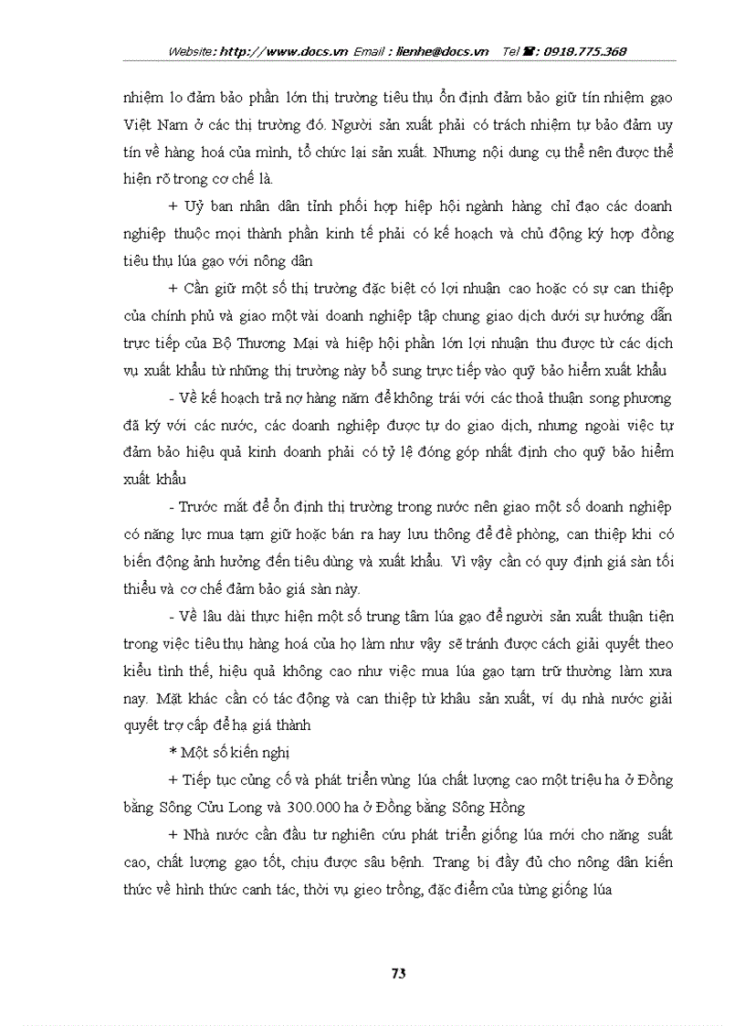 image for page Phát triển xuất khẩu gạo Thực trạng và giải pháp