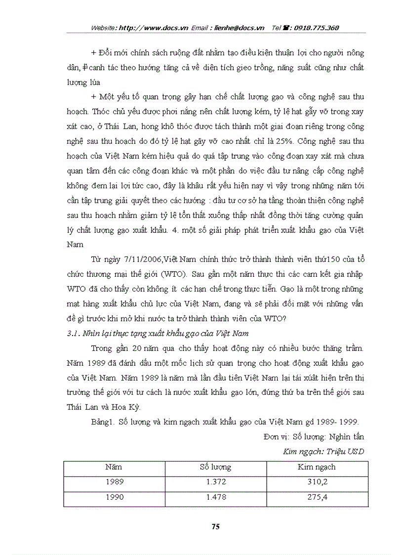 image for page Phát triển xuất khẩu gạo Thực trạng và giải pháp