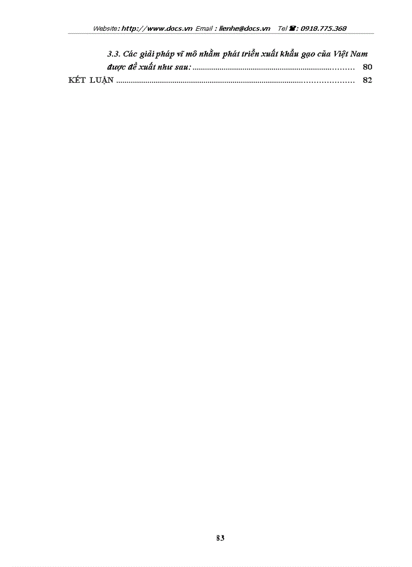 image for page Phát triển xuất khẩu gạo Thực trạng và giải pháp