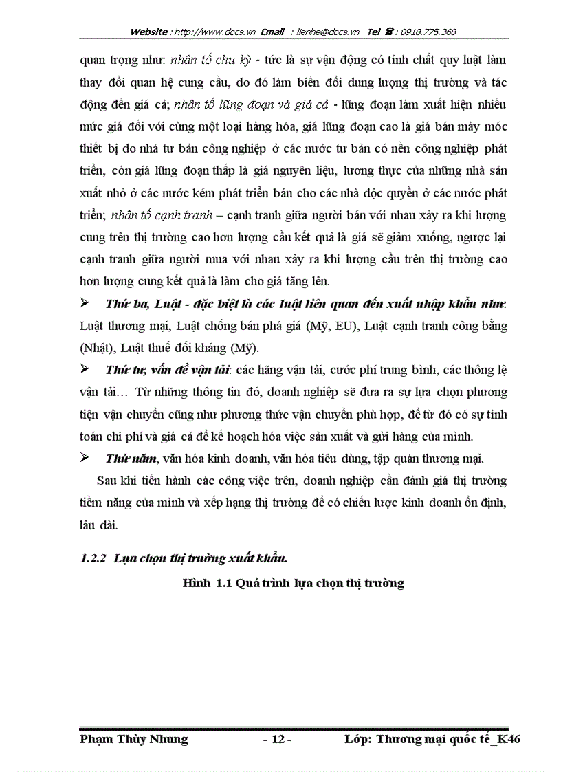 image for page Phát triển và mở rộng thị trường xuất khẩu của công ty TNHH một thành viên giầy Thượng Đình