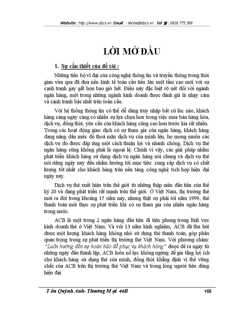 image for page Phát triển khách hàng sử dụng thẻ của ngân hàng Á Châu